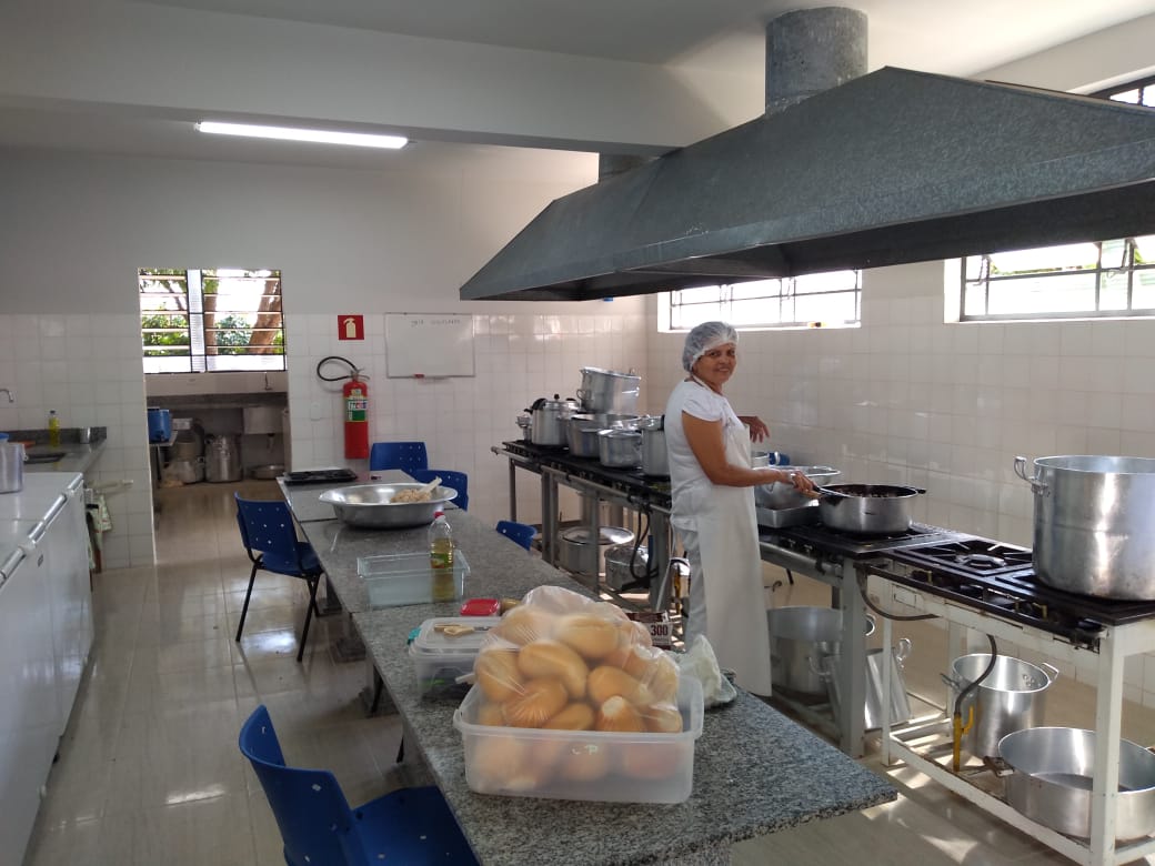 COZINHA PILOTO GANHA NOVO ESPAÇO