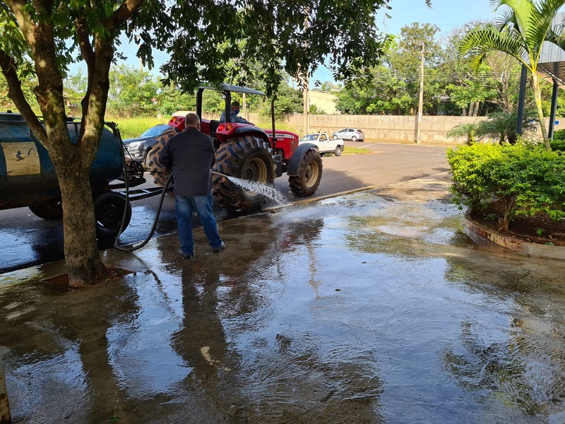 PREFEITURA REALIZA HIGIENIZAÇÃO DOS POSTOS DE SAÚDE